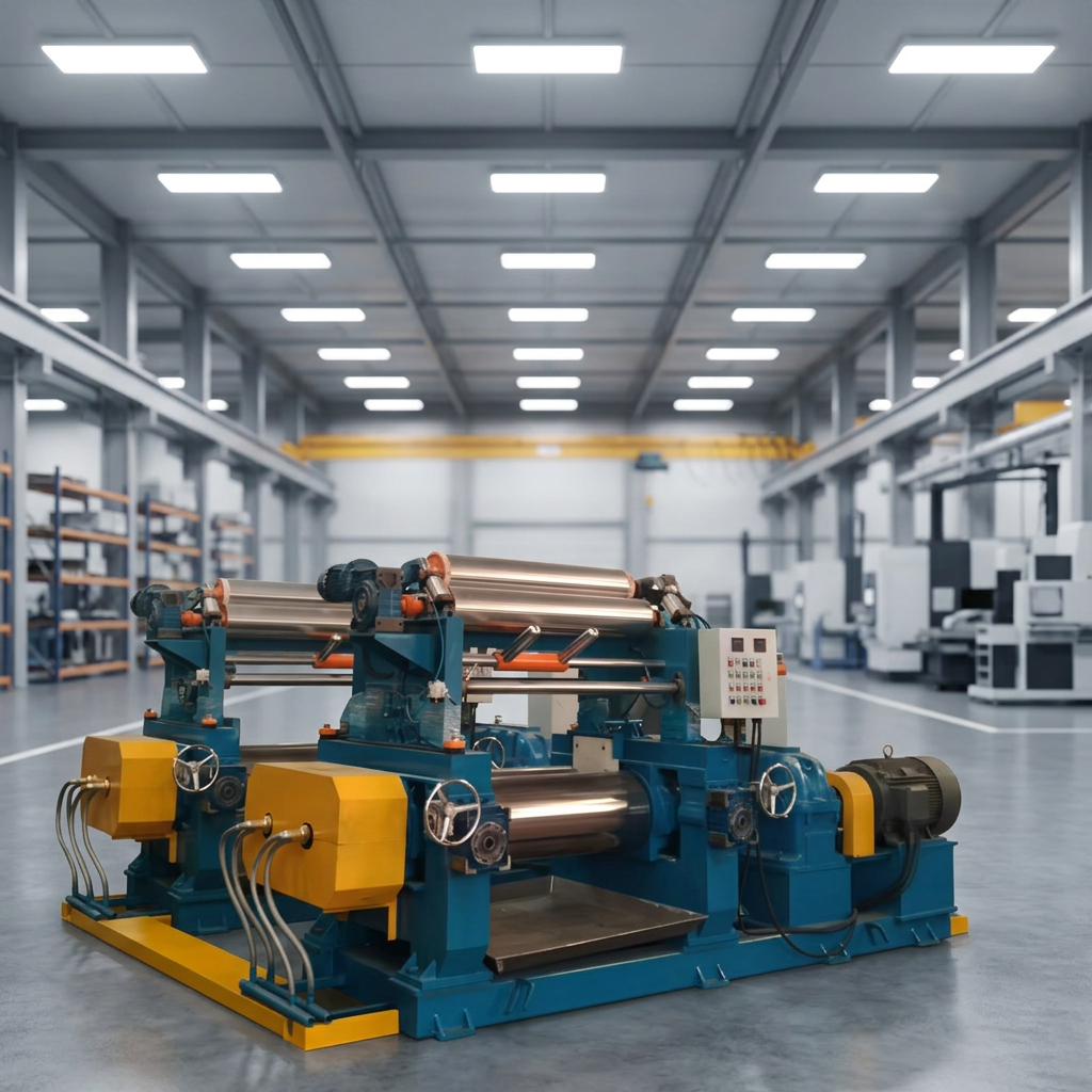 Open Rubber Mixing Mill