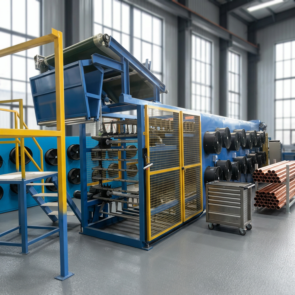 Hanging rod type cooler