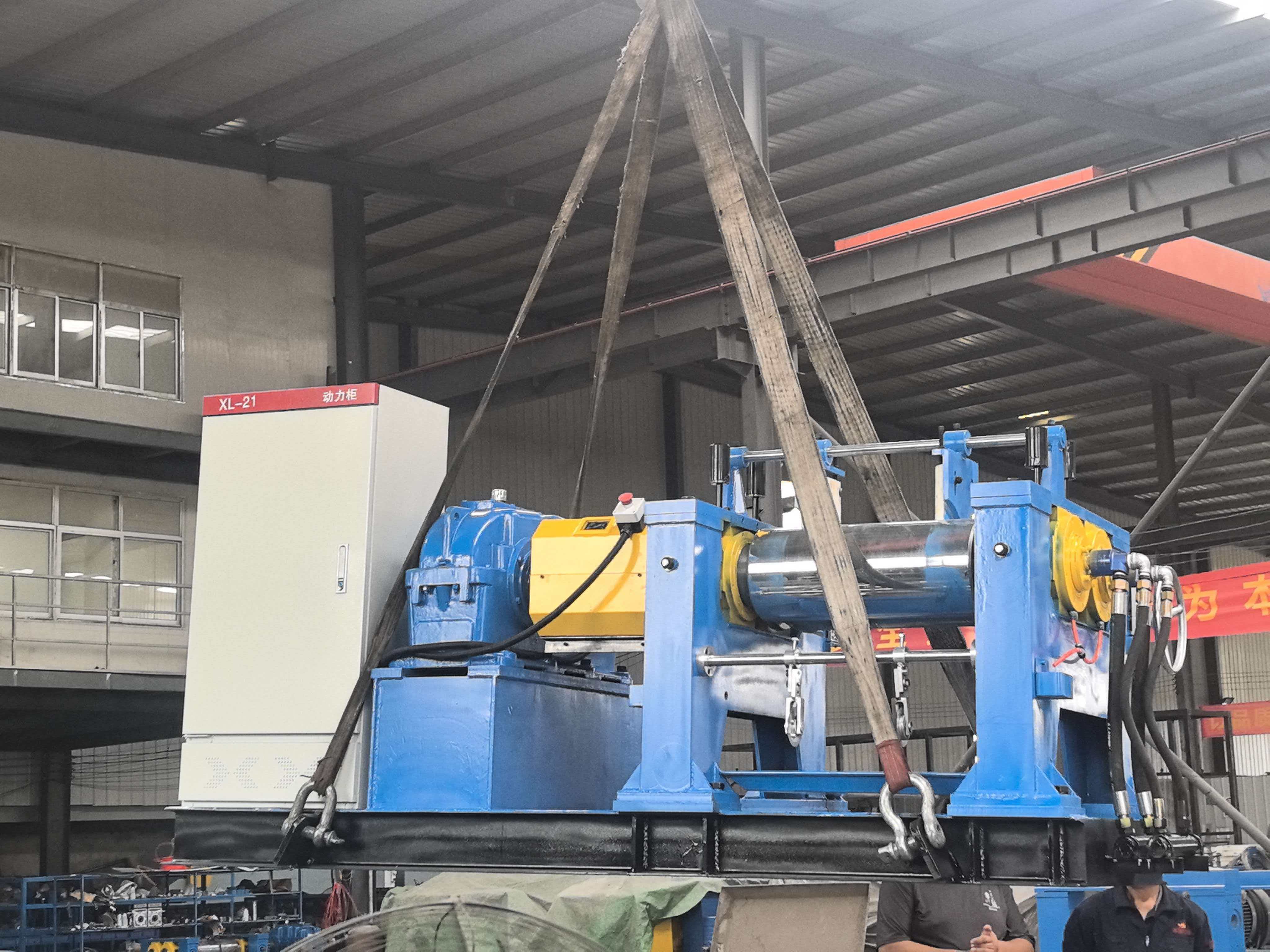 High Efficiency Two Roll Open Mixing Mill Rubber Mixer Machine for Rubber Compound Mixing