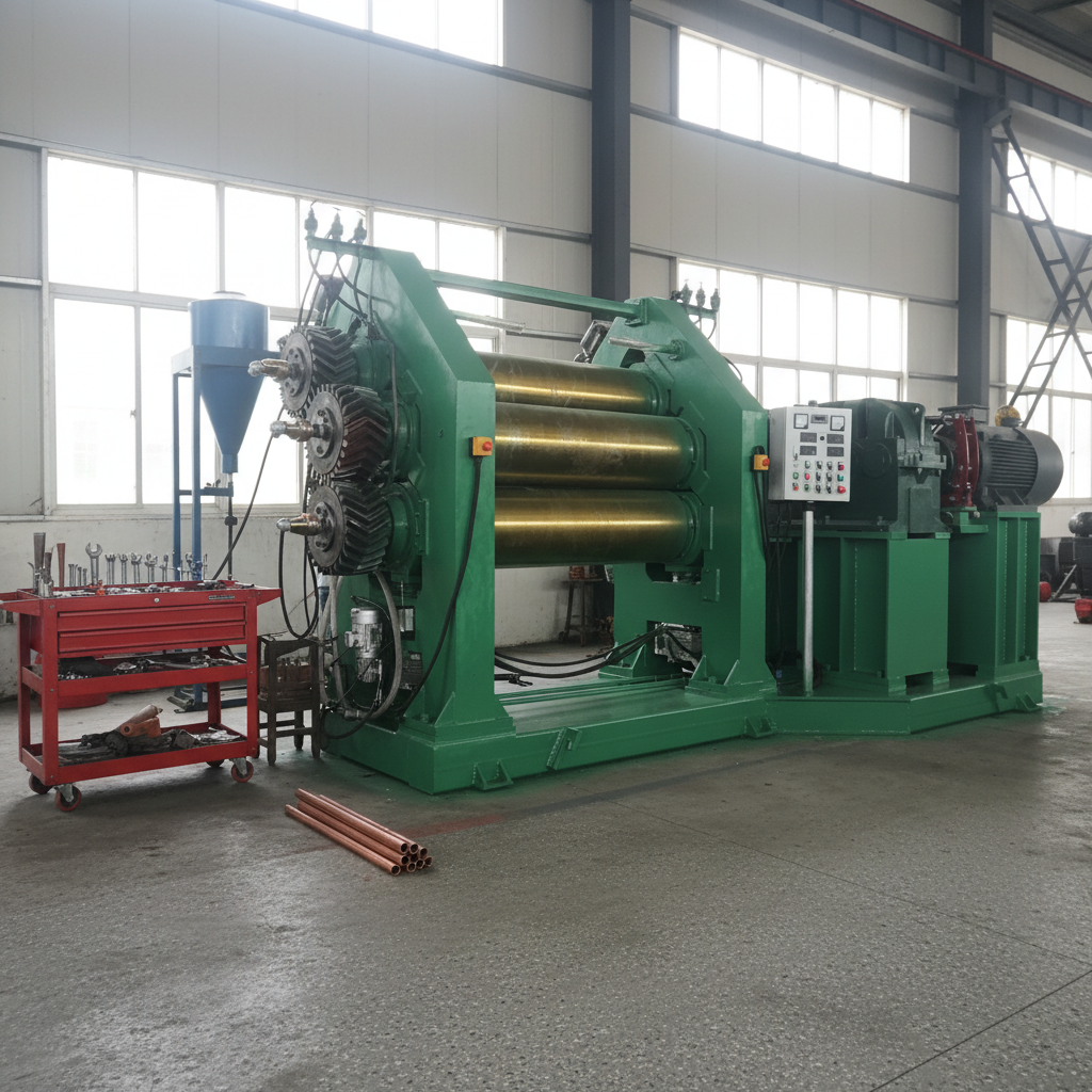 Industrial Plant Calender Machine with Motor Automatic, High Precision Sheet Processing Rollers Calendering Machine