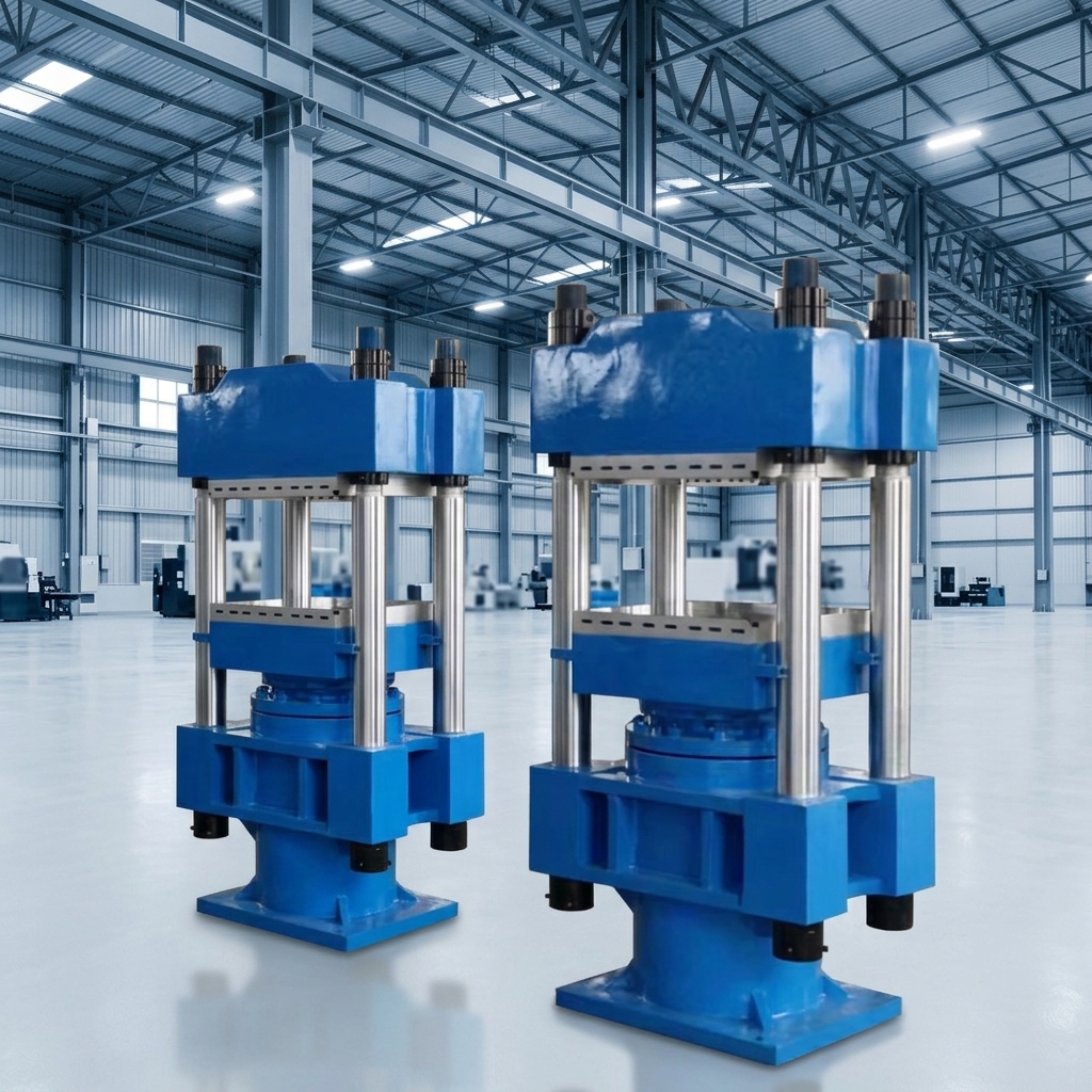 Industrial Hydraulic Rubber Vulcanizer H Frame Platen Vulcanizing Press for Rubber Processing Molding